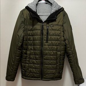 Gerry Men's Green Puffer Jacket